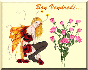 Gif animé Bon vendredi elfe